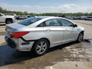 2011 Hyundai Sonata SE with VIN 5NPEC4AC1BH124653, listed as a Copart auction lot 51954955 with 168,283 mi miles and Salvage Title. Bid and sale history available at carsss.com. Image 3.