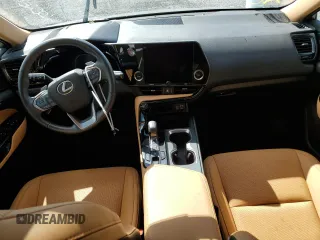 2022 Lexus NX 250 Premium with VIN JTJGDCAZ9N5002290, listed as a Copart auction lot 74058684 with Not provided miles and Salvage title. Bid and sale history available at DreamBid. Image 8.