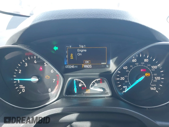 2017 Ford Escape SE z VIN 1FMCU0GD4HUC98899, wystawiony jako IAAI lot #41633762 z przebiegiem 72 245 mil mil oraz . Historia ofert i sprzedaży dostępna na DreamBid. Obrazek 7.