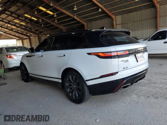 2018 Land Rover Range Rover Velar R-Dynamic SE with VIN SALYL2RV6JA762418, listed as a Copart auction lot 65786383 with 61,773 mi miles. Bid and sale history available at carsss.com. Image 2.