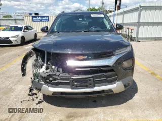 2021 Chevrolet TrailBlazer LT with VIN KL79MPS2XMB016877, listed as a Copart auction lot 54404594 with 77,379 mi miles and Salvage Title. Bid and sale history available at DreamBid. Image 5.