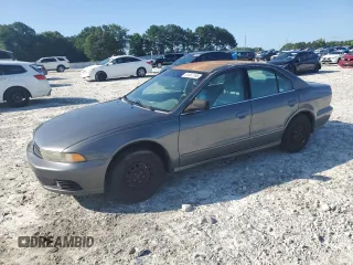 2003 Mitsubishi Galant ES z VIN 4A3AA46G03E042881, wystawiony jako Copart lot #61861195 z przebiegiem 139 049 mil mil oraz Czysty tytuł • Clean title. Historia ofert i sprzedaży dostępna na DreamBid. Obrazek 1.