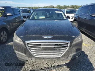 2016 Hyundai Genesis 3.8L with VIN KMHGN4JE9GU121528, listed as a Copart auction lot 73956134 with 0 mi miles and Non Repairable. Bid and sale history available at carsss.com. Image 5.
