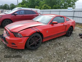 2014 Ford Mustang V6 with VIN 1ZVBP8AM7E5220876, listed as a Copart auction lot 58139835 with 98,170 mi miles and Salvage title. Bid and sale history available at DreamBid. Image 1.