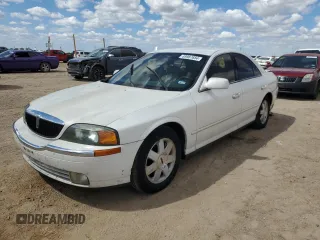 2002 Lincoln LS w/Base Pkg with VIN 1LNHM86S62Y685510, listed as a Copart auction lot 69987684 with 208,740 mi miles and Salvage Title. Bid and sale history available at carsss.com. Image 1.