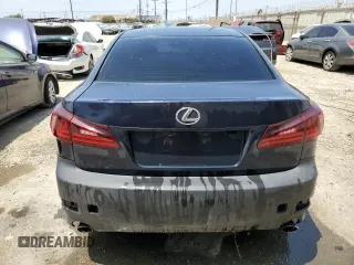 2006 Lexus IS 350 with VIN JTHBE262965007974, listed as a Copart auction lot 62011125 with 196,177 mi miles and Clean title. Bid and sale history available at DreamBid. Image 6.