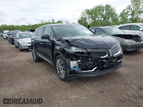 2017 Lincoln MKX Reserve with VIN 2LMPJ8LR8HBL51883, listed as a IAAI auction lot 42243012 with 84,544 mi miles and . Bid and sale history available at DreamBid. Image 1.