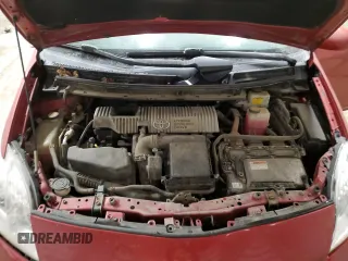 2012 Toyota Prius One with VIN JTDKN3DU0C1587419, listed as a Copart auction lot 48222225 with 134,452 mi miles and Salvage Title. Bid and sale history available at DreamBid. Image 11.