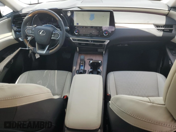 2025 Lexus RX 350 with VIN 2T2BAMBA2SC061051, listed as a Copart auction lot 57847605 with 526 mi miles and Salvage title. Bid and sale history available at DreamBid. Image 8.