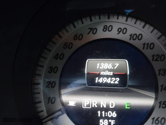 2013 Mercedes-Benz C-Class C 250 with VIN WDDGJ4HB0DG063367, listed as a IAAI auction lot 41705674 with 149,422 mi miles. Bid and sale history available at carsss.com. Image 15.