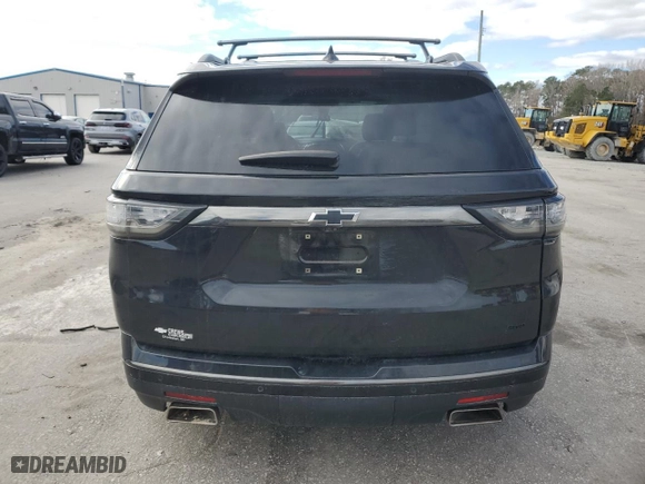 2018 Chevrolet Traverse Premier with VIN 1GNEVJKW9JJ158614, listed as a Copart auction lot 48043745 with 90,682 mi miles and Salvage Title. Bid and sale history available at carsss.com. Image 6.