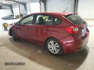 2015 Subaru Impreza Premium с VIN JF1GPAC63F8292131, выставлен на аукционе Copart как лот 59887595 с пробегом 17 540 миль миль и Списание • Salvage title. История ставок и продаж доступна на DreamBid. Изображение 2.