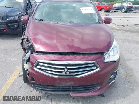 2017 Mitsubishi Mirage SE with VIN ML32F4FJ0HHF08003, listed as a IAAI auction lot 42462444 with 78,732 mi miles and . Bid and sale history available at DreamBid. Image 6.