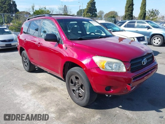 2008 Toyota RAV4 with VIN JTMZD33V686061866, listed as a IAAI auction lot 41611669 with 120,955 mi miles. Bid and sale history available at carsss.com. Image 1.