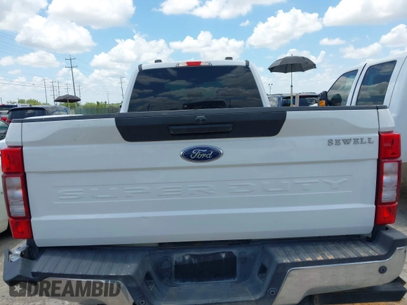 2022 Ford F-250 XL with VIN 1FT7W2BT6NEC15036, listed as a IAAI auction lot 42605743 with Not provided miles and . Bid and sale history available at DreamBid. Image 16.