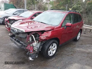 2016 Subaru Forester 2.5i Premium with VIN JF2SJADC2GH420355, listed as a IAAI auction lot 41843008 with 162,249 mi miles. Bid and sale history available at carsss.com. Image 2.