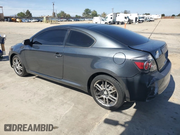 2008 Scion tC Spec with VIN JTKDE167480228701, listed as a Copart auction lot 56041645 with 181,479 mi miles and Salvage Title. Bid and sale history available at DreamBid. Image 2.