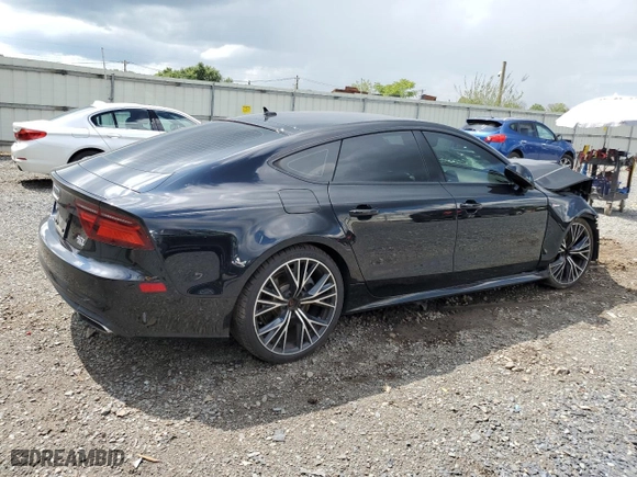 2017 Audi A7 Premium Plus with VIN WAUW2AFC9HN028869, listed as a Copart auction lot 67662504 with 67,397 mi miles and Salvage Title. Bid and sale history available at carsss.com. Image 3.