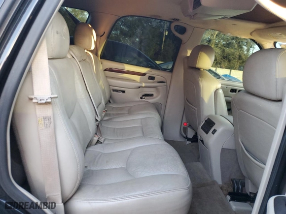 2005 Cadillac Escalade with VIN 1GYEC63N55R201378, listed as a Copart auction lot 87163704 with 153,771 mi miles and Salvage Title. Bid and sale history available at carsss.com. Image 11.
