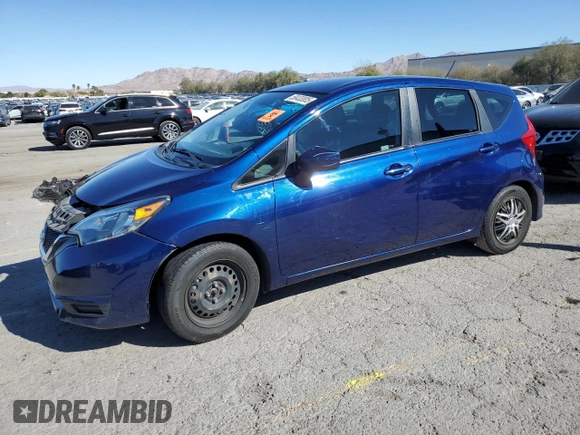 2017 Nissan Note SV with VIN 3N1CE2CP9HL365989, listed as a Copart auction lot 50433005 with Not Provided miles and Salvage Title. Bid and sale history available at DreamBid. Image 1.