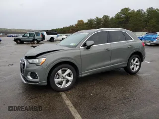 2021 Audi Q3 Premium with VIN WA1AUCF35M1117045, listed as a Copart auction lot 69658452 with 9,015 mi miles. Bid and sale history available at carsss.com. Image 1.