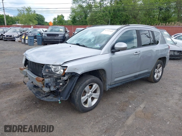 2017 Jeep Compass Latitude with VIN 1C4NJDEB0HD112001, listed as a IAAI auction lot 42352409 with 151,352 mi miles and . Bid and sale history available at DreamBid. Image 19.