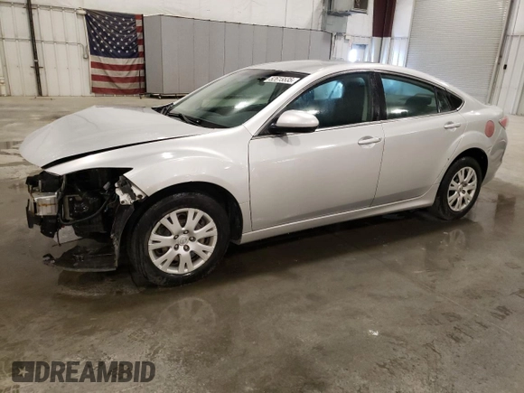 2009 Mazda 6 i Sport with VIN 1YVHP81A595M32100, listed as a Copart auction lot 52615535 with 246,552 mi miles and Salvage Title. Bid and sale history available at carsss.com. Image 1.