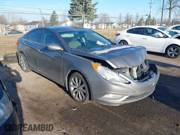 2012 Hyundai Sonata SE with VIN 5NPEC4ABXCH445938, listed as a IAAI auction lot 41834148 with 149,506 mi miles and . Bid and sale history available at carsss.com. Image 1.