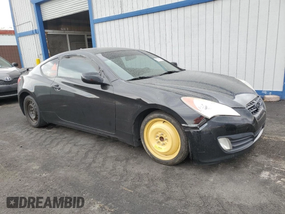 2011 Hyundai Genesis Coupe with VIN KMHHT6KDXBU056581, listed as a Copart auction lot 63156165 with 149,213 mi miles and Clean title. Bid and sale history available at DreamBid. Image 4.
