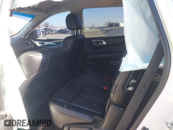 2018 Nissan Pathfinder SL with VIN 5N1DR2MN1JC632199, listed as a IAAI auction lot 41295669 with 174,477 mi miles. Bid and sale history available at carsss.com. Image 8.
