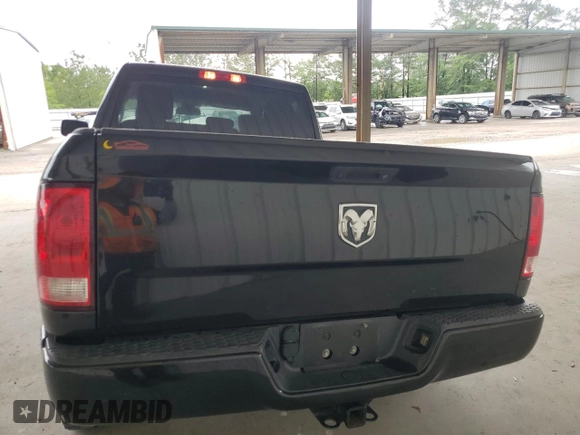2018 Ram 1500 Tradesman with VIN 1C6RR6FT2JS143322, listed as a Copart auction lot 56588815 with 99,370 mi miles and Salvage title. Bid and sale history available at DreamBid. Image 6.