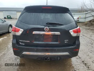 2015 Nissan Pathfinder S with VIN 5N1AR2MM5FC666986, listed as a Copart auction lot 50014415 with 134,691 mi miles and Clean Title. Bid and sale history available at carsss.com. Image 6.