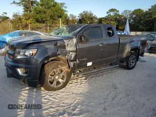 2017 Chevrolet Colorado 4WD Z71 with VIN 1GCHTDEN1H1286047, listed as a Copart auction lot 76193374 with 68,358 mi miles and Salvage Title. Bid and sale history available at carsss.com. Image 1.