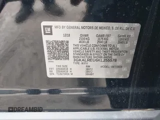 2019 GMC Terrain SLT Diesel with VIN 3GKALREU6KL255578, listed as a IAAI auction lot 41752549 with 153,734 mi miles and . Bid and sale history available at DreamBid. Image 9.