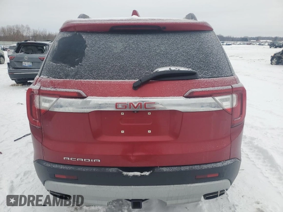 2021 GMC Acadia SLE with VIN 1GKKNKLS5MZ178785, listed as a Copart auction lot 45562355 with Not Provided miles and Non Repairable. Bid and sale history available at DreamBid. Image 6.
