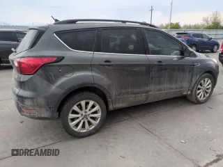 2019 Ford Escape SEL with VIN 1FMCU9HD9KUA05573, listed as a Copart auction lot 54616035 with 114,289 mi miles and Clean Title. Bid and sale history available at carsss.com. Image 3.