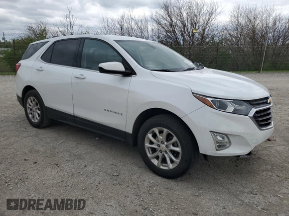 2020 Chevrolet Equinox LT z VIN 2GNAXJEVXL6130252, wystawiony jako Copart lot #52528455 z przebiegiem 298 711 mil mil oraz Szkoda całkowita • Salvage title. Historia ofert i sprzedaży dostępna na DreamBid. Obrazek 4.