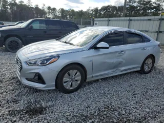2019 Hyundai Sonata Hybrid SE with VIN KMHE24L33KA090380, listed as a Copart auction lot 42613415 with 92,811 mi miles and Salvage Title. Bid and sale history available at carsss.com. Image 1.