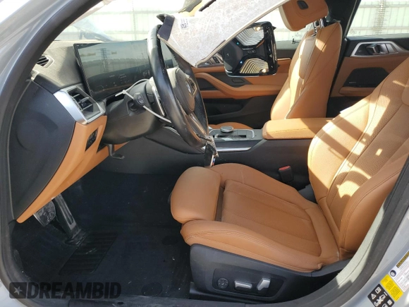 2024 BMW 4 Series 430i xDrive with VIN WBA73AV06RFP78458, listed as a Copart auction lot 55664535 with 27,665 mi miles and Salvage title. Bid and sale history available at DreamBid. Image 6.