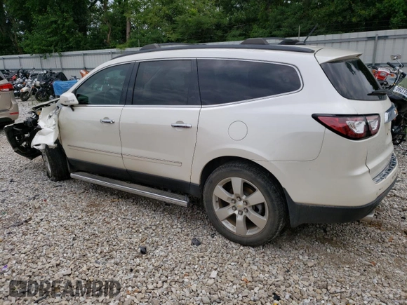 2014 Chevrolet Traverse LTZ with VIN 1GNKRJKD3EJ181480, listed as a Copart auction lot 57624754 with 138,133 mi miles and Non Repairable. Bid and sale history available at DreamBid. Image 2.