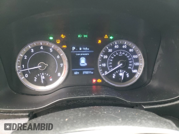2020 Hyundai Venue SE with VIN KMHRB8A31LU043960, listed as a Copart auction lot 54603965 with 272,211 mi miles and Non repairable. Bid and sale history available at DreamBid. Image 9.