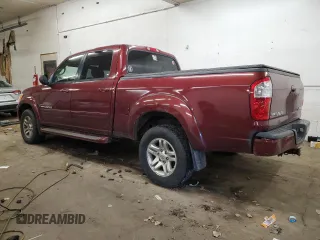 2005 Toyota Tundra Limited с VIN 5TBDT48105S494807, выставлен на аукционе Copart как лот 57648345 с пробегом 233 763 миль миль и Списание • Salvage title. История ставок и продаж доступна на DreamBid. Изображение 2.
