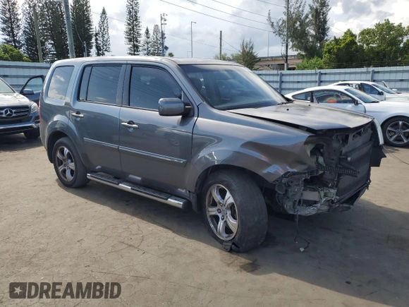2013 Honda Pilot EX-L с VIN 5FNYF3H54DB014106, выставлен на аукционе Copart как лот 59169735 с пробегом 180 666 миль миль и Списание • Salvage title. История ставок и продаж доступна на DreamBid. Изображение 4.