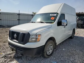 2021 Nissan NV SV with VIN 1N6AF0LYXMN800573, listed as a Copart auction lot 70669864 with 268,117 mi miles and Salvage Title. Bid and sale history available at carsss.com. Image 1.