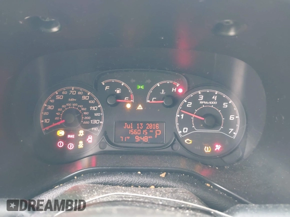 2016 Ram ProMaster City Cargo Tradesman z VIN ZFBERFAT4G6C69767, wystawiony jako IAAI lot #41954711 z przebiegiem 156 015 mil mil oraz . Historia ofert i sprzedaży dostępna na DreamBid. Obrazek 7.