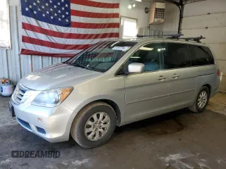 2008 Honda Odyssey EX-L with VIN 5FNRL38698B419308, listed as a Copart auction lot 51041735 with 123,161 mi miles and Salvage Title. Bid and sale history available at carsss.com. Image 1.