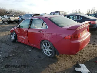 2004 Acura TSX w/Navigation with VIN JH4CL96994C030020, listed as a Copart auction lot 85901554 with 211,224 mi miles and Salvage Title. Bid and sale history available at carsss.com. Image 2.