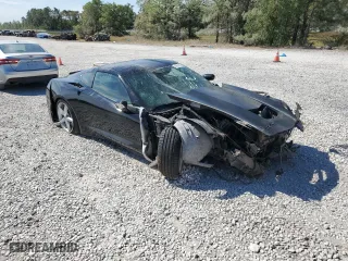 2015 Chevrolet Corvette 1LT with VIN 1G1YA2D73F5115425, listed as a Copart auction lot 76010124 with 0 mi miles and Clean Title. Bid and sale history available at carsss.com. Image 4.