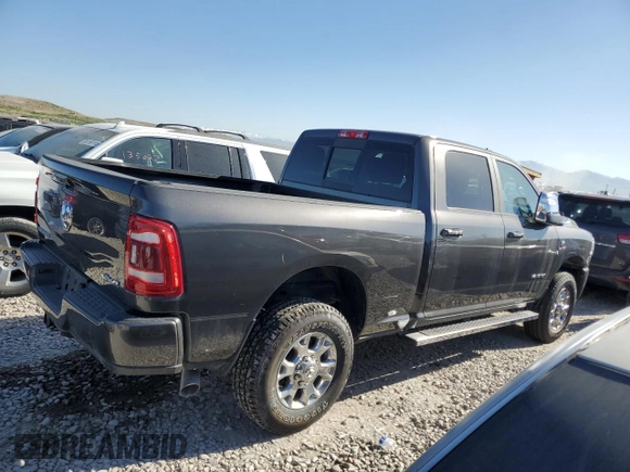 2024 Ram 2500 Laramie with VIN 3C6UR5FL1RG367253, listed as a Copart auction lot 52867525 with 2,020 mi miles and Salvage title. Bid and sale history available at DreamBid. Image 3.