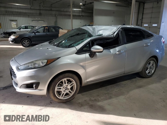 2018 Ford Fiesta SE with VIN 3FADP4BJ5JM118365, listed as a Copart auction lot 50218975 with 97,863 mi miles and Salvage Title. Bid and sale history available at carsss.com. Image 1.